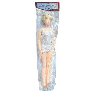 Vintage Fibre Craft Royal Princess Doll 17" Blonde Hair New Sealed